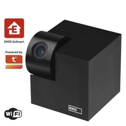 Smart binnen swivel camera met bewegingssensor GoSmart 5V Wi-Fi Tuya zwart