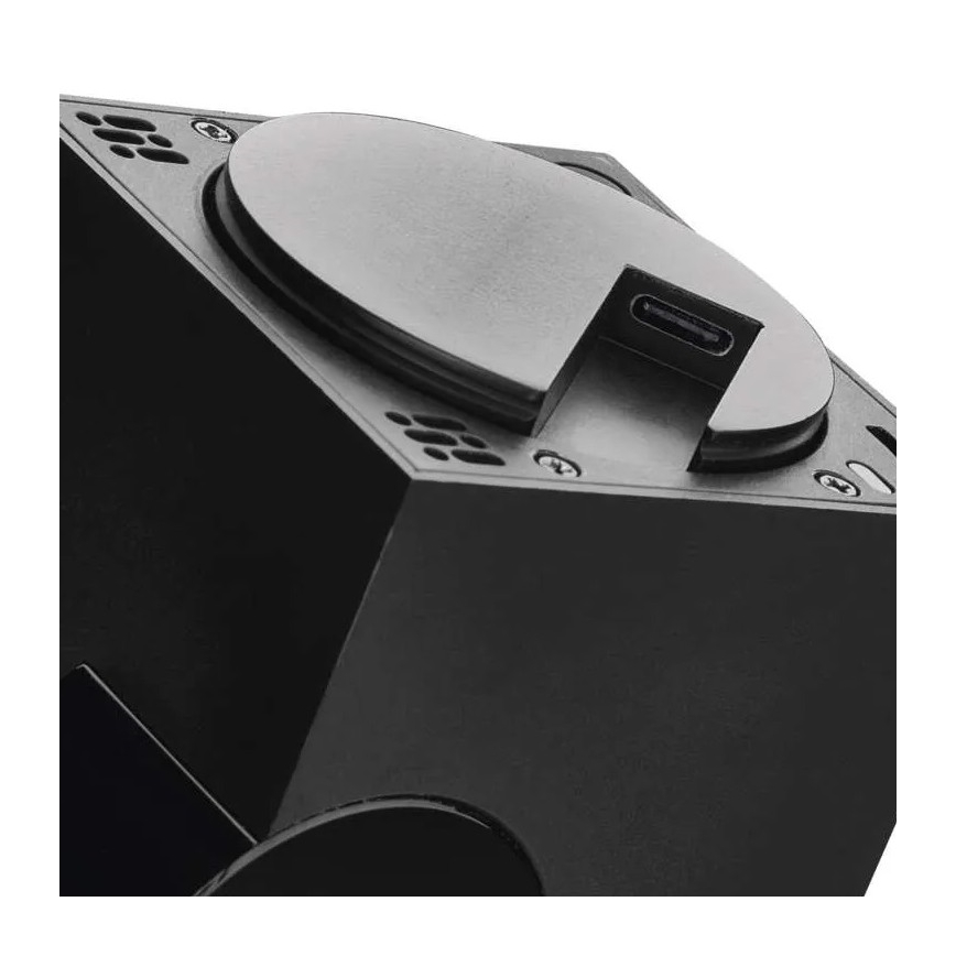 Smart binnen swivel camera met bewegingssensor GoSmart 5V Wi-Fi Tuya zwart