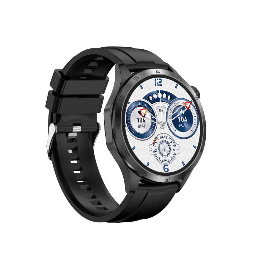 Smart horloge 270 mAh NFC IP57 zwart