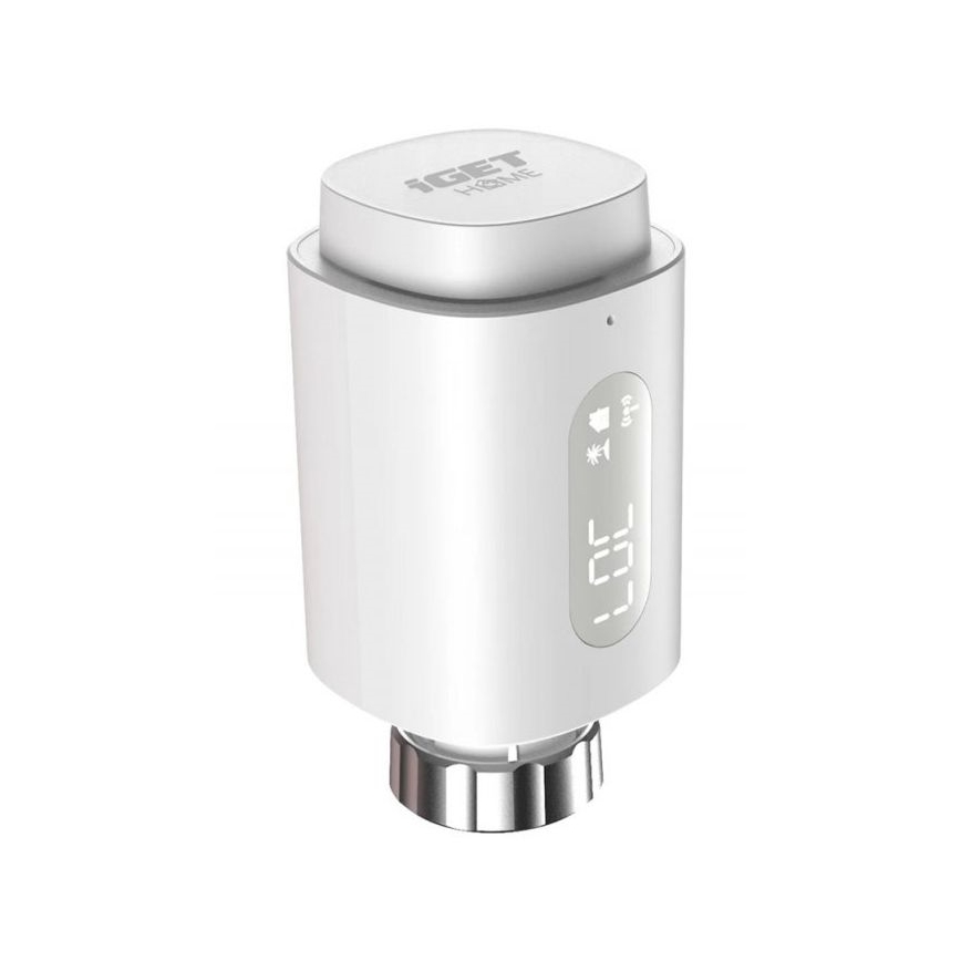 Smart thermostatische kop met LED scherm 2xAA/3V Zigbee