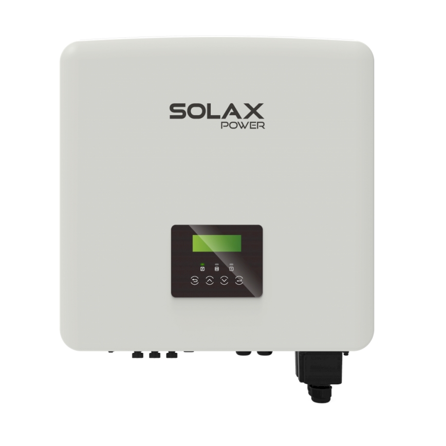 Zonne-energiesysteem: 10kW SOLAX omvormer 3f + 11,6 kWh TRIPLE Power batterij V2 + 3f elektriciteitsmeter
