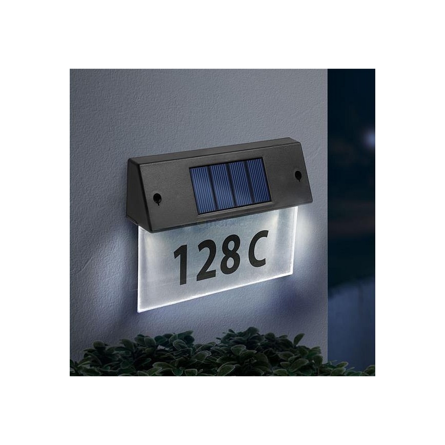 Solar LED Huisnummer LED/1,2V/600 mAh IP44