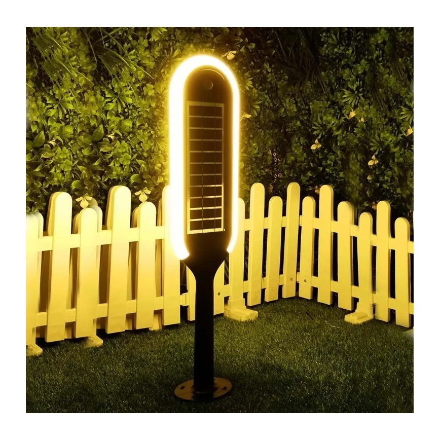 Solar LED Lamp met Sensor BOLLARD LED/5W/5,5V IP65 3000K