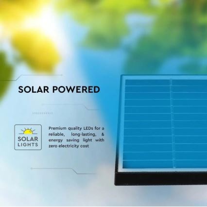 Solar LED Lamp SPIKE LED/2W/5,5V IP65 4000K