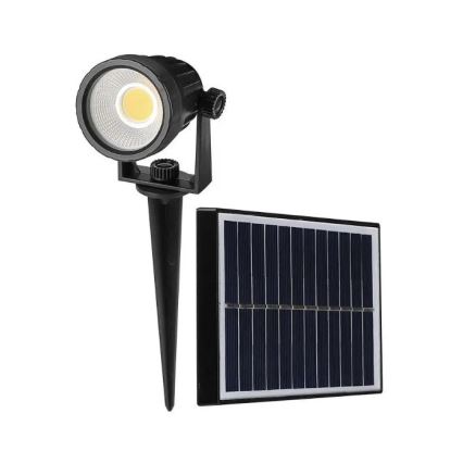 Solar LED Lamp SPIKE LED/2W/5,5V IP65 6400K