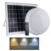 Solar LED Lamp voor Buiten LED/15W 3000/4000/6400K IP65 + afstandsbediening