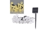 Solar LED Lichtketting 30xLED/8 functies 4,9m IP44 warm wit