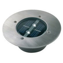 Solar LED Schijnwerper met Sensor LED/0,12W/2xAAA IP67 roestvrij ring
