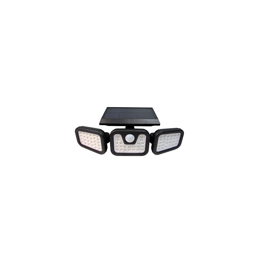 LED Flexibel zonne- Schijnwerper met sensor LED/15W/3,7V IP54 4500K
