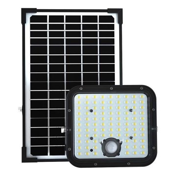 Solar LED Schijnwerper met Sensor LED/30W/6,4V 4000K + afstandsbediening