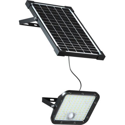 Solar LED Schijnwerper met Sensor LED/30W/6,4V 4000K + afstandsbediening