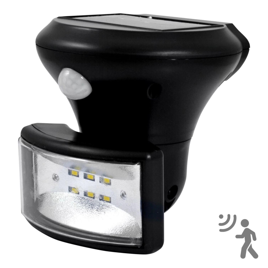 Solar LED Schijnwerper met Sensor LED/5W/3,7V 2000 mAh IP44