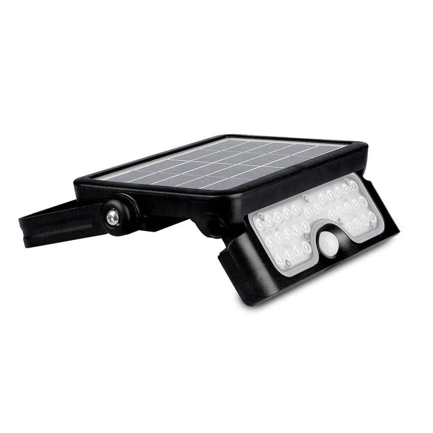 Solar LED Schijnwerper met Sensor LED/5W/3,7V IP65 4000K 3000 mAh