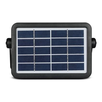 Solar LED Schijnwerper met Sensor LED/5W/3,7V IP65 4000K 3000 mAh