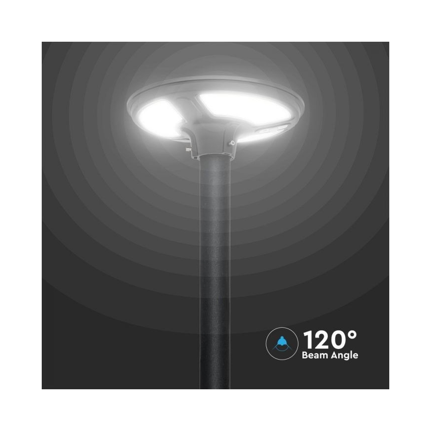 Solar LED Straatlamp met sensor LED/10W/3,2V IP65 4000K 15000 mAh + afstandsbediening