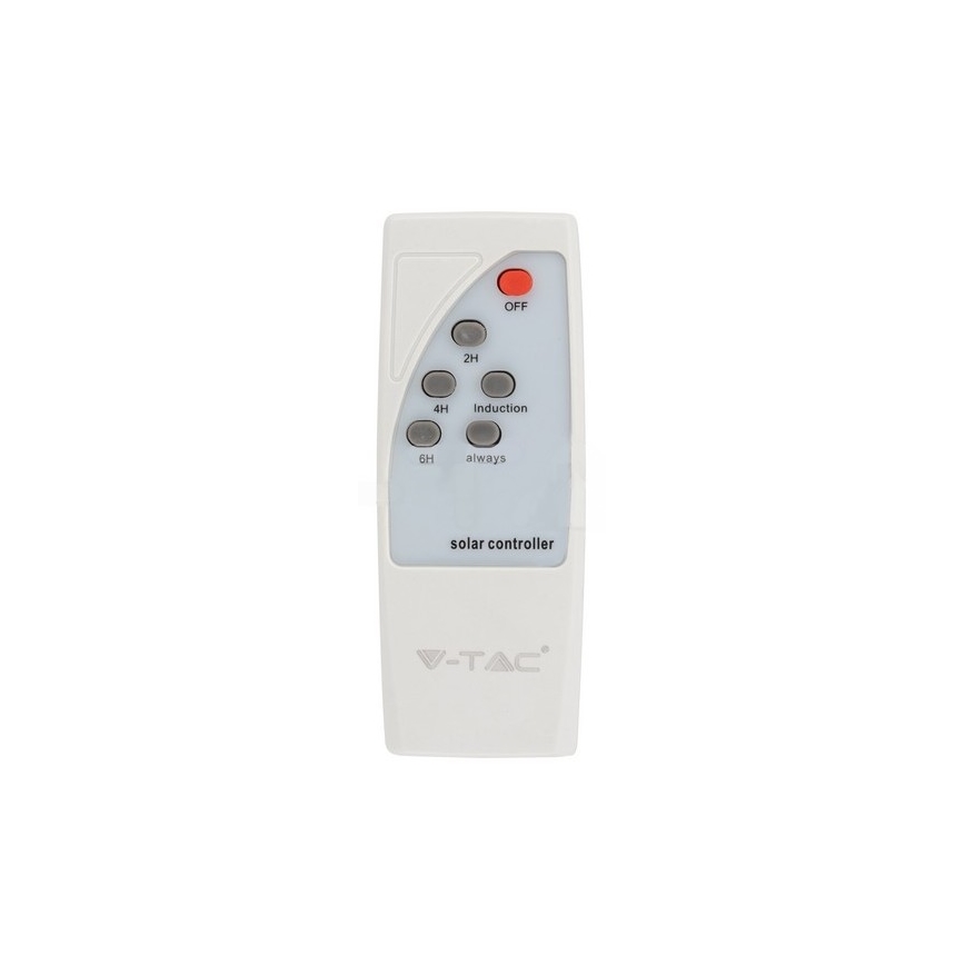 Solar LED Straatlamp met sensor LED/10W/3,2V IP65 4000K 15000 mAh + afstandsbediening