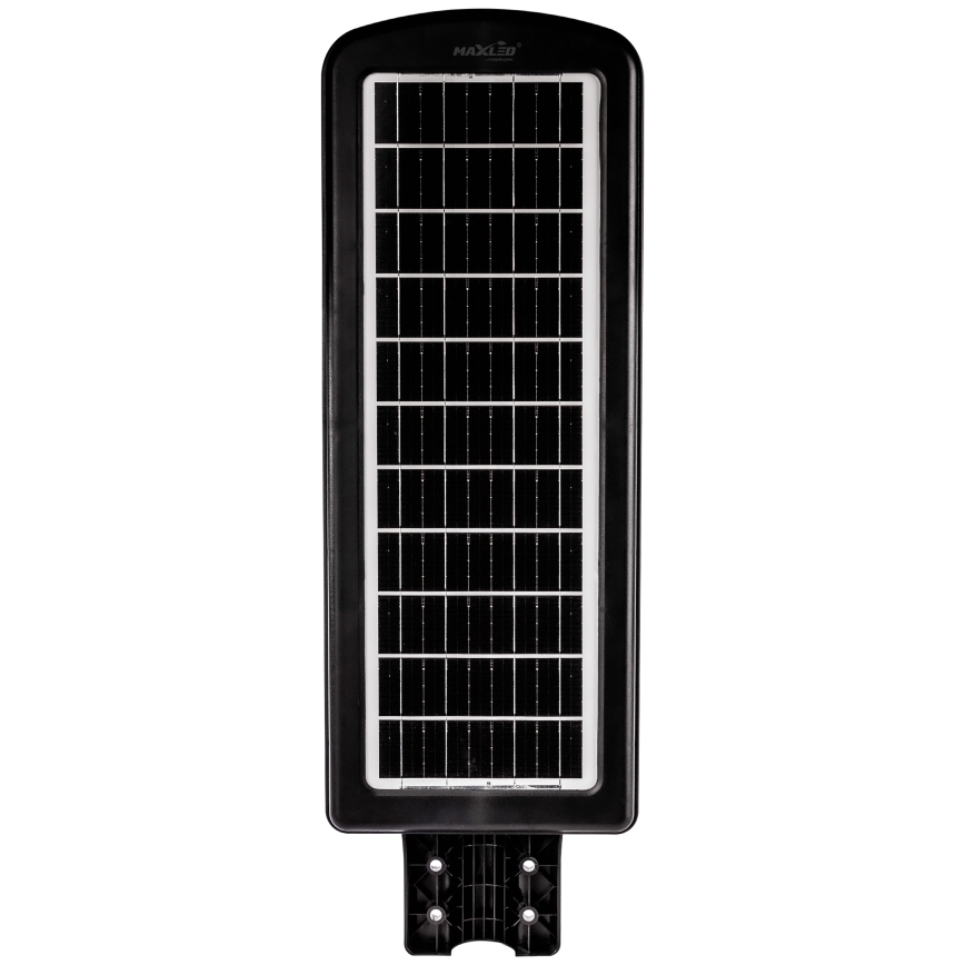 LED Dimbare zonne-straatlantaarn met sensor LED/300W/6V 6500K IP65 zwart + afstandsbediening