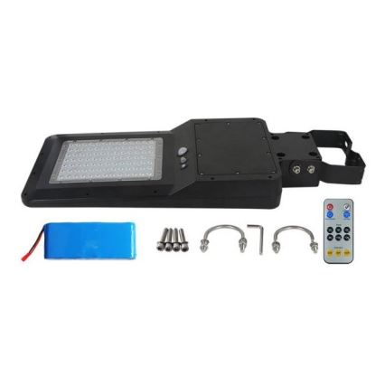 Solar LED Straatlamp met sensor LED/40W/9,6V IP65 6000K + afstandsbediening