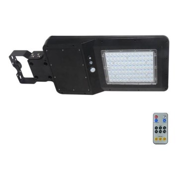 Solar LED Straatlamp met sensor LED/40W/9,6V IP65 6000K + afstandsbediening