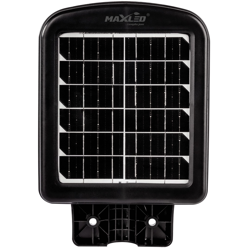 LED Dimbare zonne-straatlantaarn met sensor LED/60W/6V 5500 mAh 6500K IP65 zwart + afstandsbediening