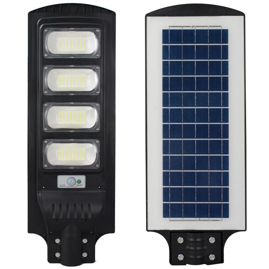 Solar LED Straatlamp met sensor STREET LED/15W/3,2V 15000 mAh IP65 + afstandsbediening