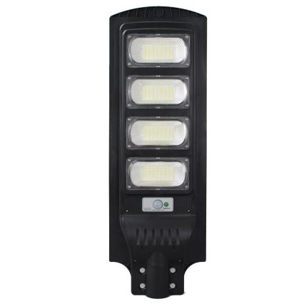Solar LED Straatlamp met sensor STREET LED/15W/3,2V 15000 mAh IP65 + afstandsbediening