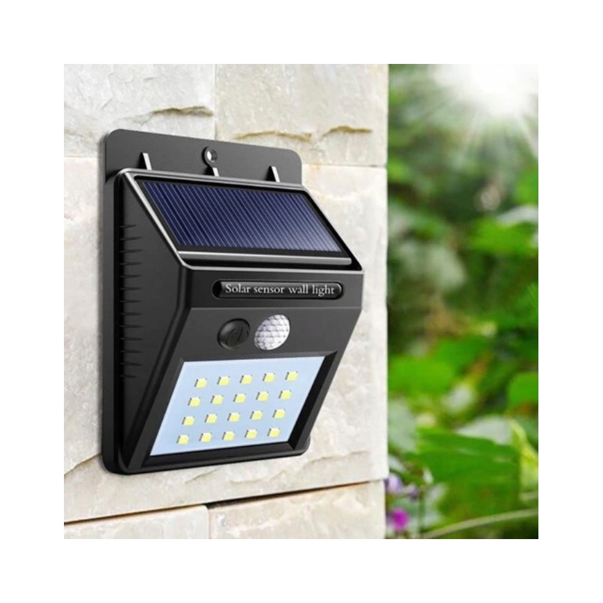 Solar LED Wand Lamp met Sensor LED/0,55W/3,7V IP65
