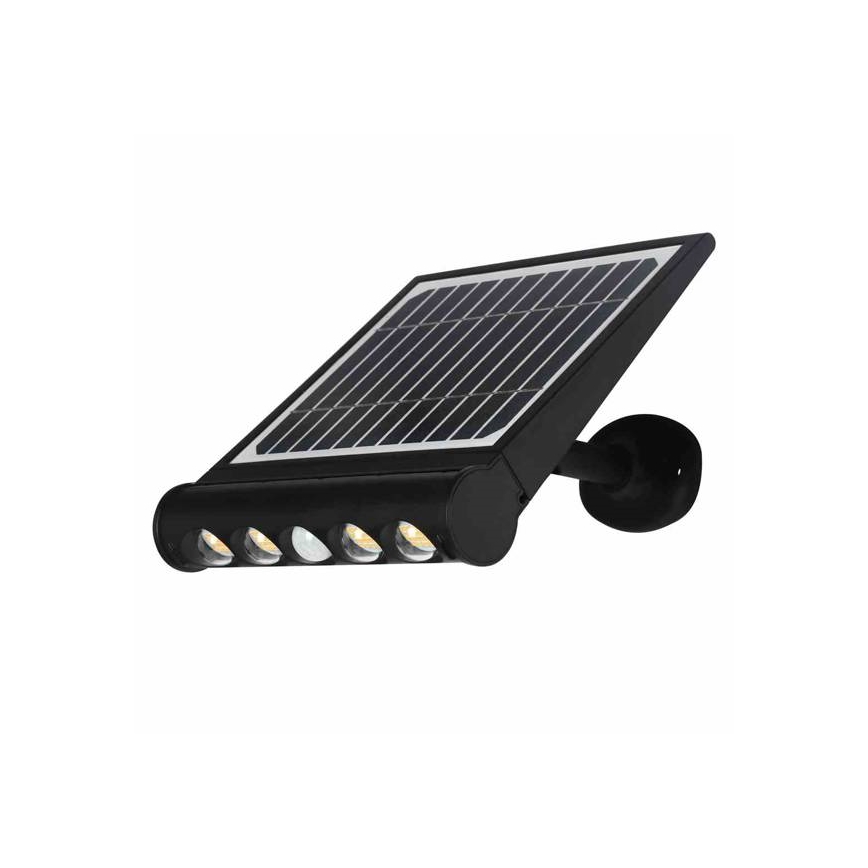 Solar LED Wandlamp met Sensor LED/8W/3,7V 4000 mAh 4000K IP65