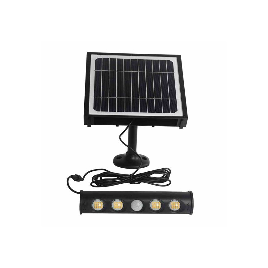 Solar LED Wandlamp met Sensor LED/8W/3,7V 4000 mAh 4000K IP65