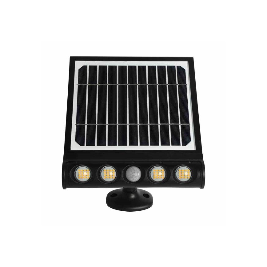 Solar LED Wandlamp met Sensor LED/8W/3,7V 4000 mAh 4000K IP65