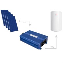 Solar omvormer voor verwarmingswater ECO Solar Boost MPPT-3000 3kW