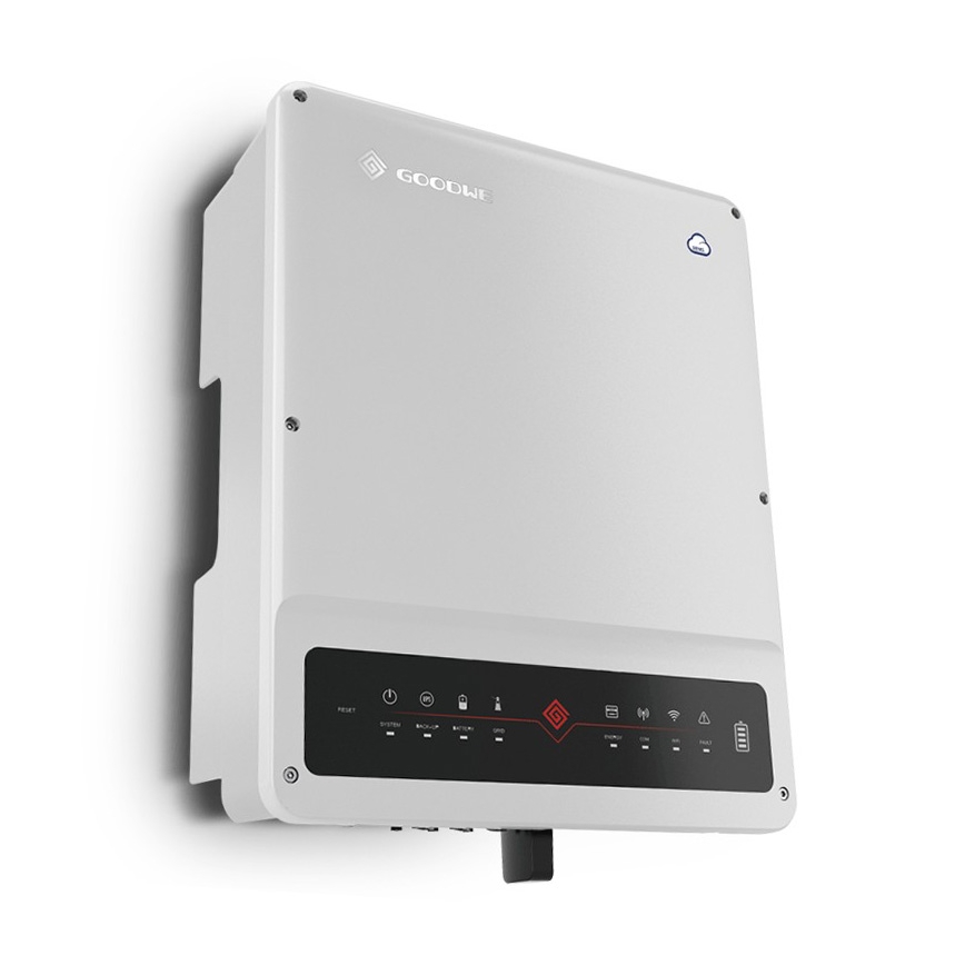 Solar set GOODWE-10kW GOODWE hybride omvormer 3p+10,65 kWh batterij PYLONTECH H2