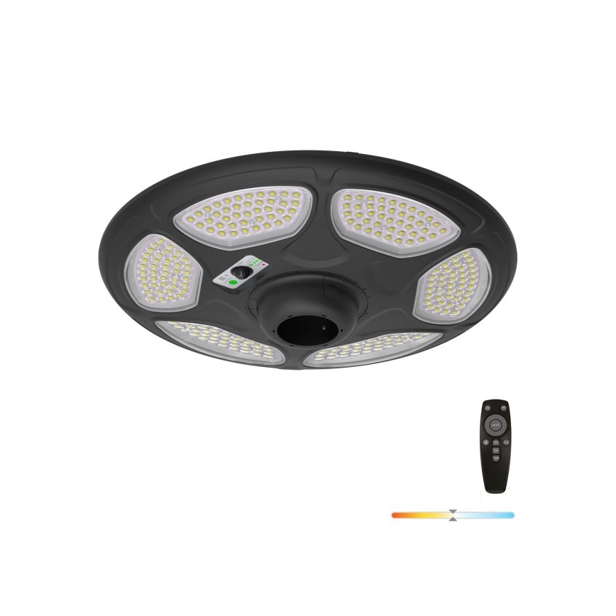 Solar straatlamp met LED en sensor SOLSUMI LED/25W/3,2V IP54 25000 mAh + afstandsbediening