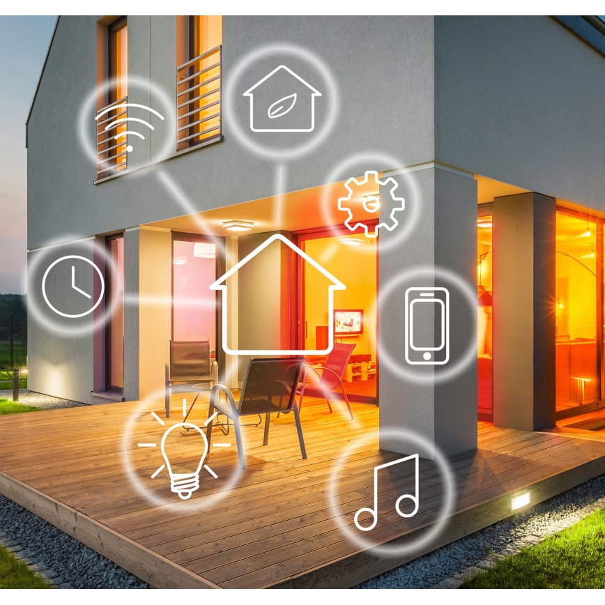 Thuiscamera met sensor 5V/FULL HD Wi-Fi Tuya