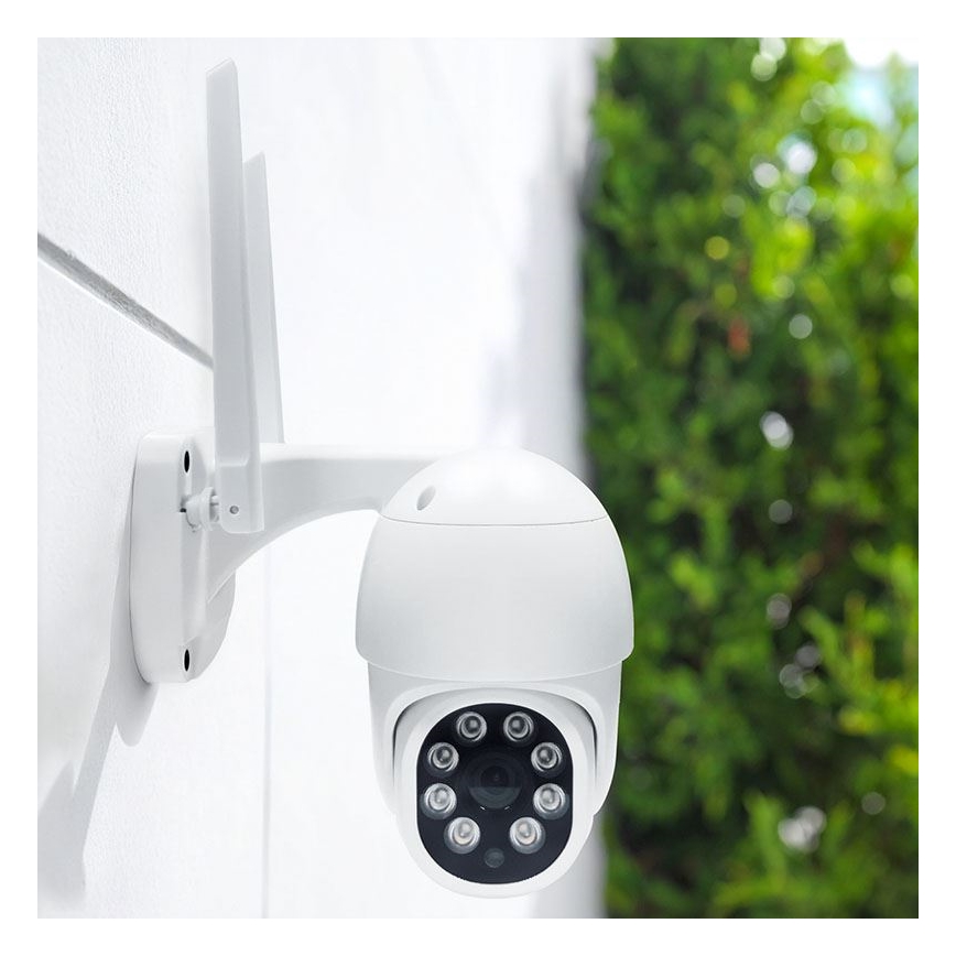Slimme buitencamera met 2K 3MP-sensor, IP65, Wi-Fi en Tuya