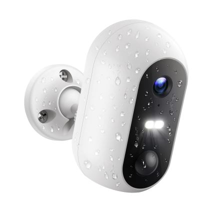 Slimme IP-buitencamera met een zonnepaneel 1080p Full HD 9600 mAh IP54 Wi-Fi Tuya