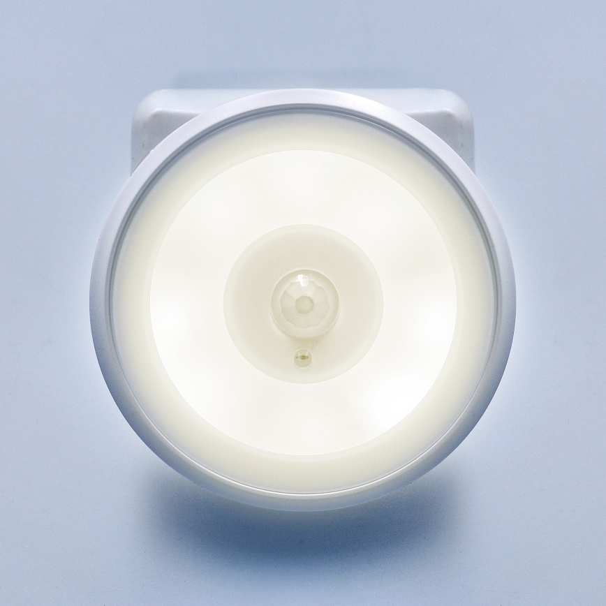 Draadloze deurbel met stekker met LED-verlichting en motion sensor 230V IP55