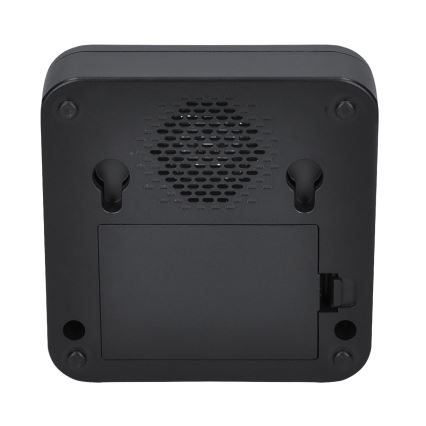 Draadloze deurbel op batterijen 3xAAA IP56 zwart