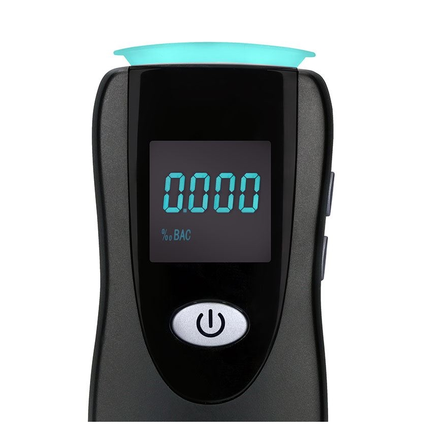 Professionele contactloze alcoholtester met Fuel Cell-sensor, 0,0 - 5,0‰ BAC, gevoeligheid 0,08‰, 3x AA