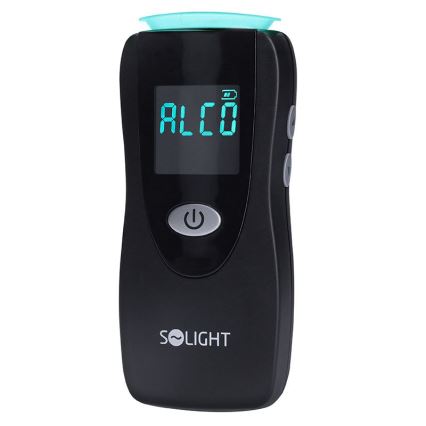 Professionele contactloze alcoholtester met Fuel Cell-sensor, 0,0 - 5,0‰ BAC, gevoeligheid 0,08‰, 3x AA