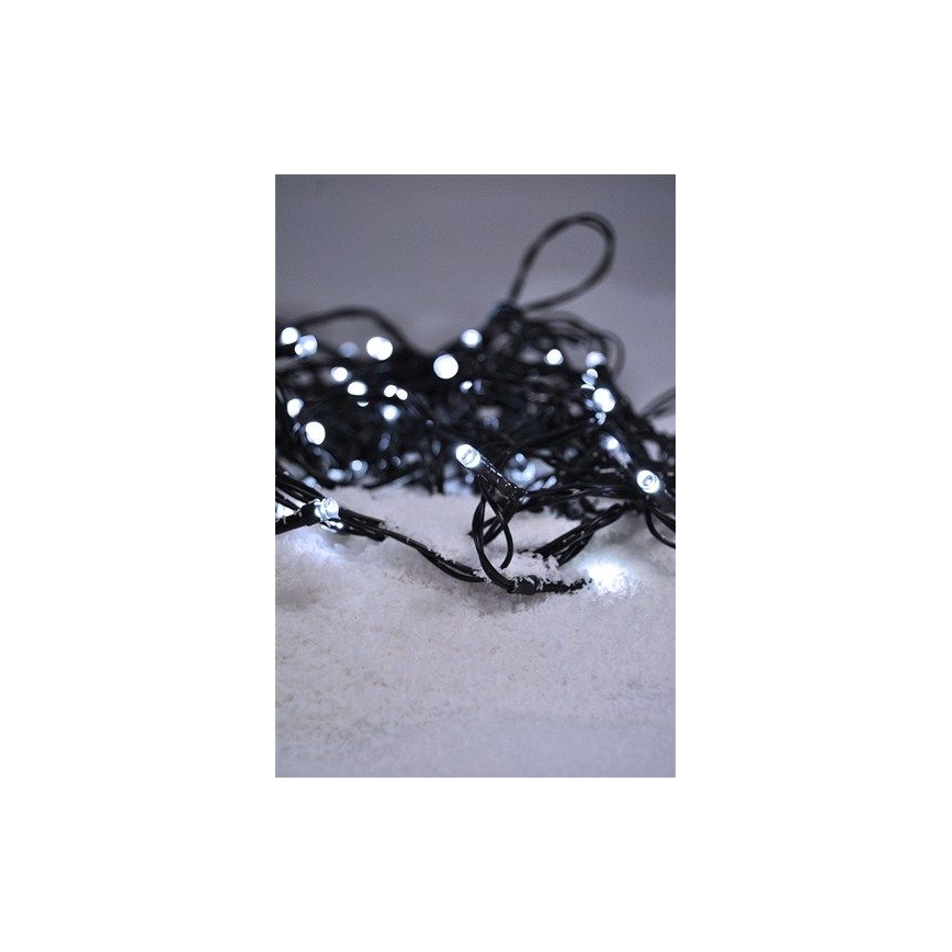 LED Kerst Lichtketting voor Buiten 300xLED/8 functies 35m IP44 koud wit