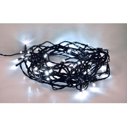 LED Kerst lichtsnoer voor buiten 500xLED/8 Functies IP44 55m koud wit