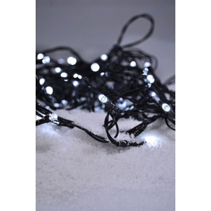 LED Kerst lichtsnoer voor buiten 500xLED/8 Functies IP44 55m koud wit