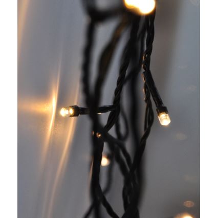 LED Kerst lichtsnoer voor buiten 500xLED/8 Functies IP44 55m warm wit