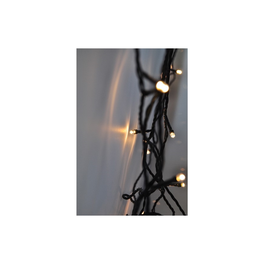 LED Kerst Lichtketting voor Buiten 400xLED/8 functies 25 m IP44 warm wit