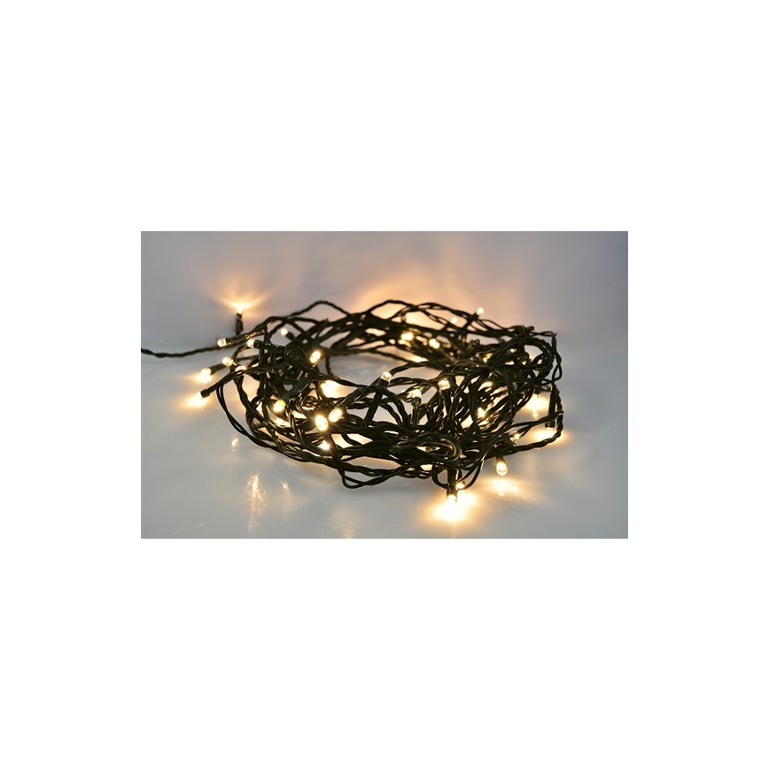 LED Kerst Lichtketting voor Buiten 400xLED/8 functies 25 m IP44 warm wit