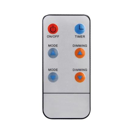 LED RGB dimbaar buitenlichtsnoer — 100x LED, 8 functies, 15 m, IP44, met afstandsbediening