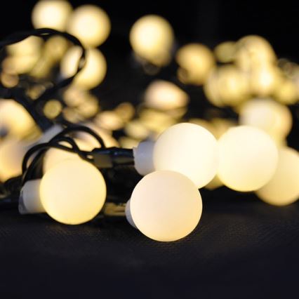 Dimbaar LED RGB-buitensnoer 200xLED/8 functies 25m IP44 + afstandsbediening