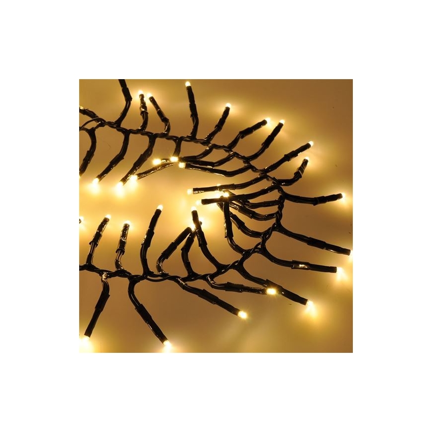 LED Kerst Lichtketting voor Buiten 576xLED/8 functies 8m IP44 warm wit + afstandsbediening