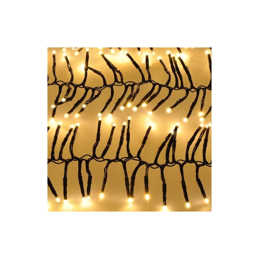 LED Kerst Lichtketting voor Buiten 576xLED/8 functies 8m IP44 warm wit + afstandsbediening